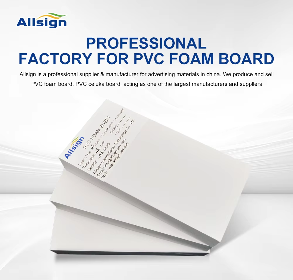 Panneau en PVC robuste pour projets